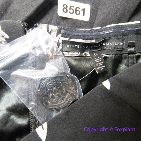 New! White House Black Market Convertible Floral-Bodice Jumpsuit, 14 - Picture 16 of 16